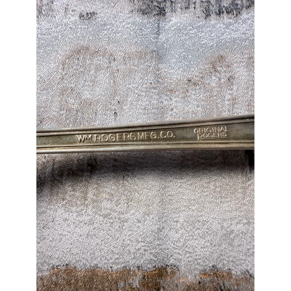 Wm Rogers Mfg Co‎ Original Rogers Silverplate Serving Spoon 1937 First Love